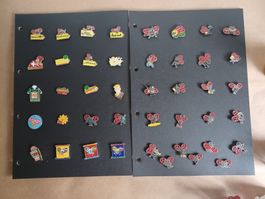 a/40+ verschiedene Pins Blick/Käferli mit Verschluss