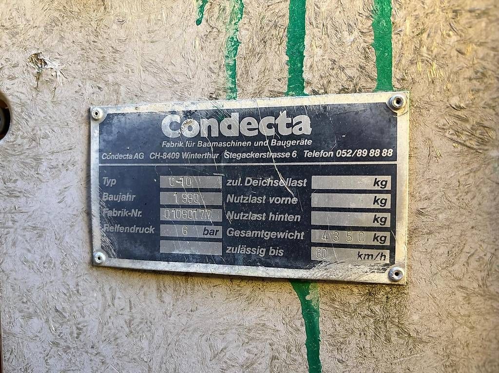 Remorques: Umschlaggerät Condecta C-10 – D'occasion à Illgau par heimelirene 2