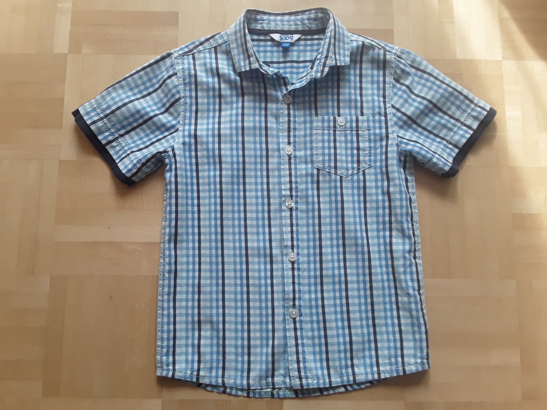 Camicie, T-shirt & Polo: Kariertes Hemd kurzarm Gr. 128 – Usato da Berikon venduto da Cleo-1 1