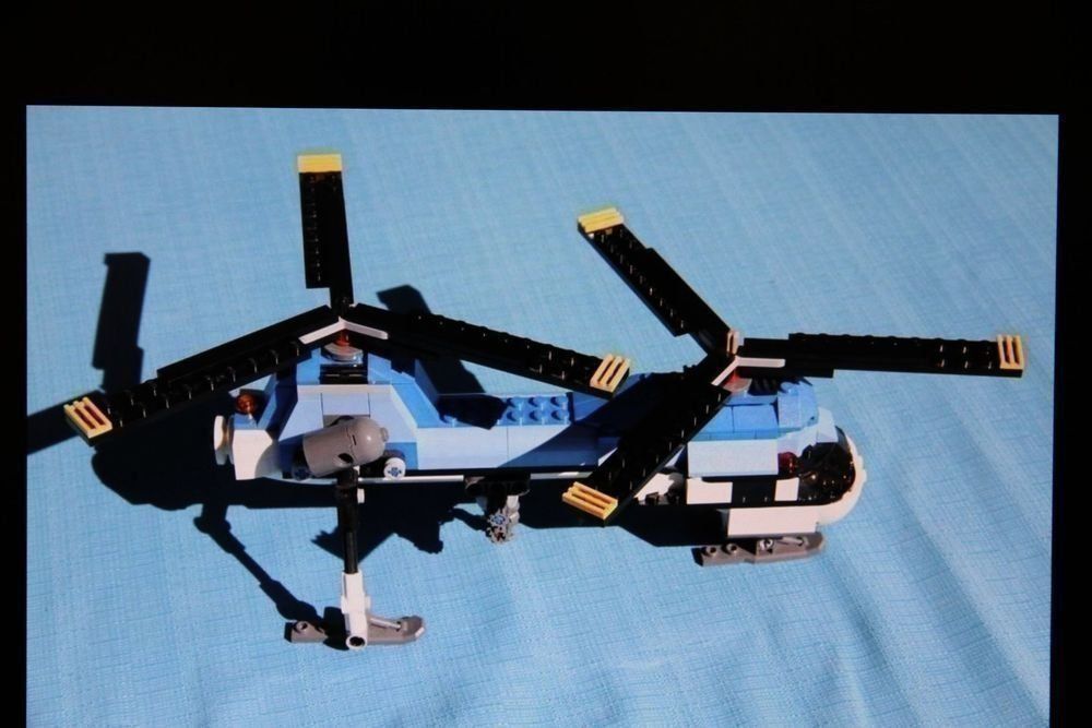 Lego Kit di costruzioni: Lego, Hubschrauber, 2 Rotoren, Seilwinde – Usato da Nesselnbach venduto da ubourson 2