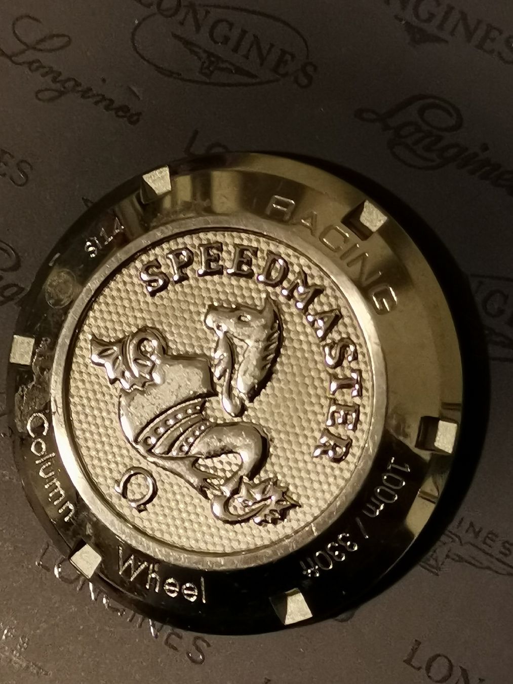 Omega Uhren: Omega Speedmaster Racing Gehaeuseboden gut erhalten – Gebraucht aus Rüti ZH von bleibensiegesund 2