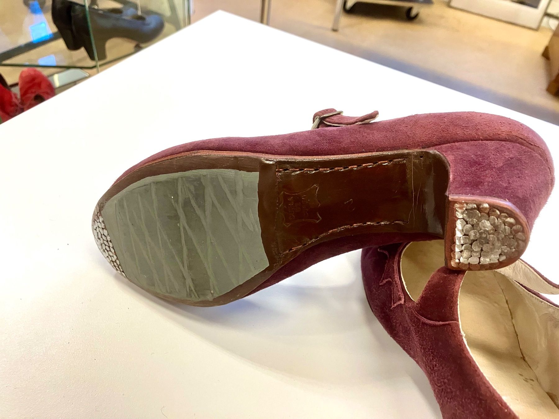 Scarpe da donna: Pumps oder Flamenco-Schuhe 40 ½  NEU! Schnäppchen – Nuovo (secondo la descrizione) da Schaffhausen venduto da NinaRicardo 4
