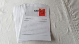 Sichthülle Papier weiss, Set zu 10 Stück