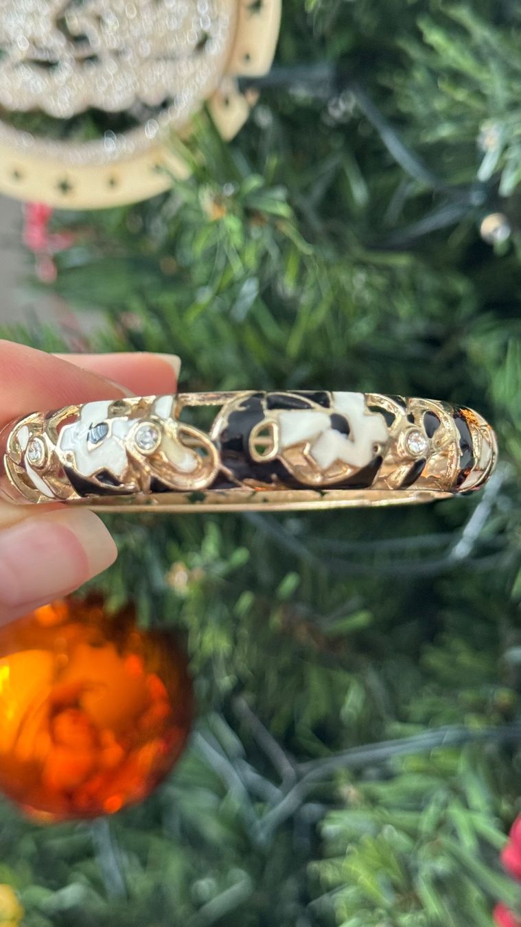 Bracciali & Braccialetti: Elegantes Armreif mit Blumenmuster – Nuovo (secondo la descrizione) da Burgdorf venduto da ssv_9t9f 1