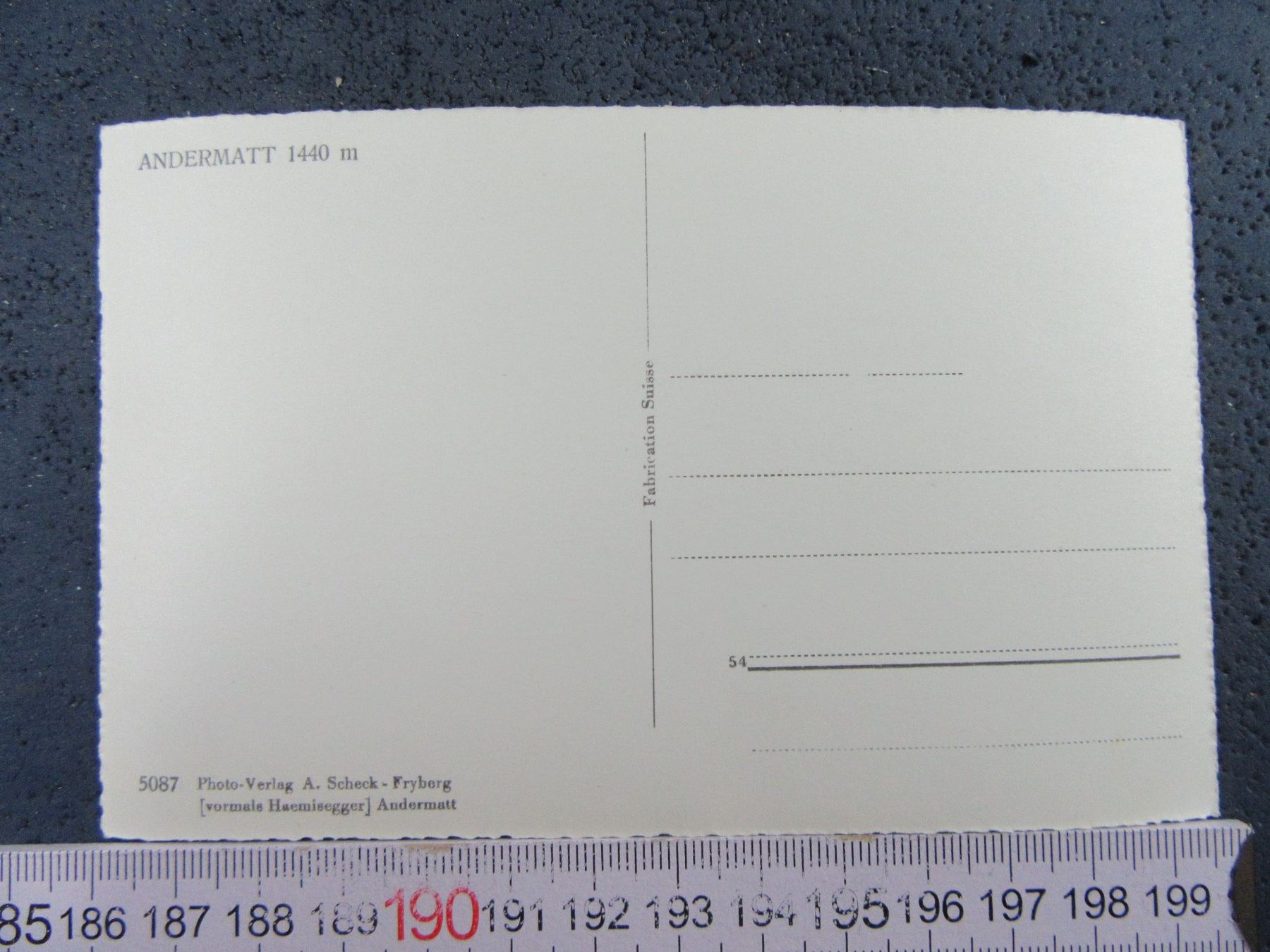 Cartes postales: ANDERMATT URI AK SCHNEE – D'occasion à Ettingen par Hausi4711 1