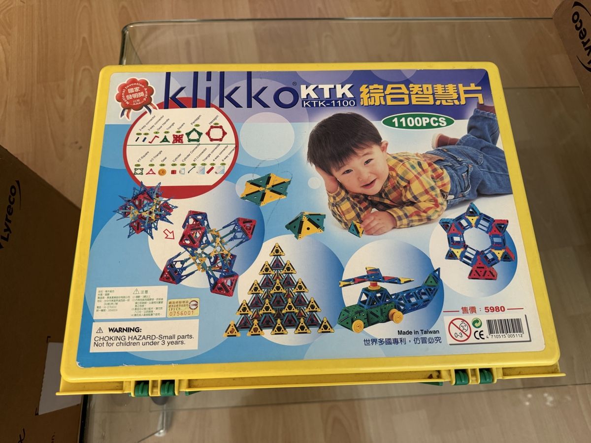 Kit di costruzioni: Jeu de construction KIKKO KTK 1100 pcs + boîte – Nuovo (secondo la descrizione) da Meyrin venduto da mat_nbj9