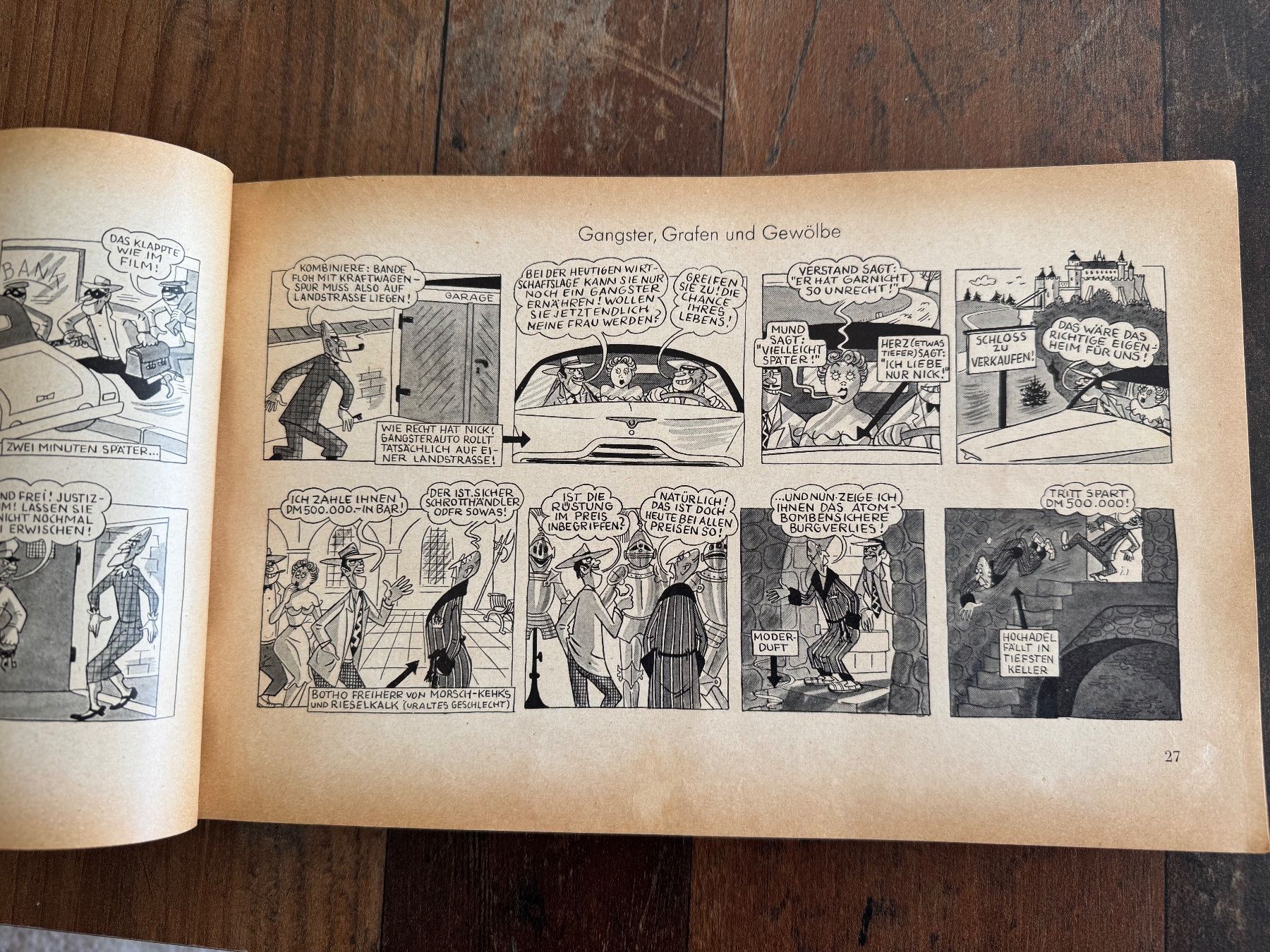 Fumetti: SELTENE NICK KNATTERTON COMIC BÜCHER, NO. 1, 2, 3, 4 & 6 – Usato da Binningen venduto da Chaussie 7