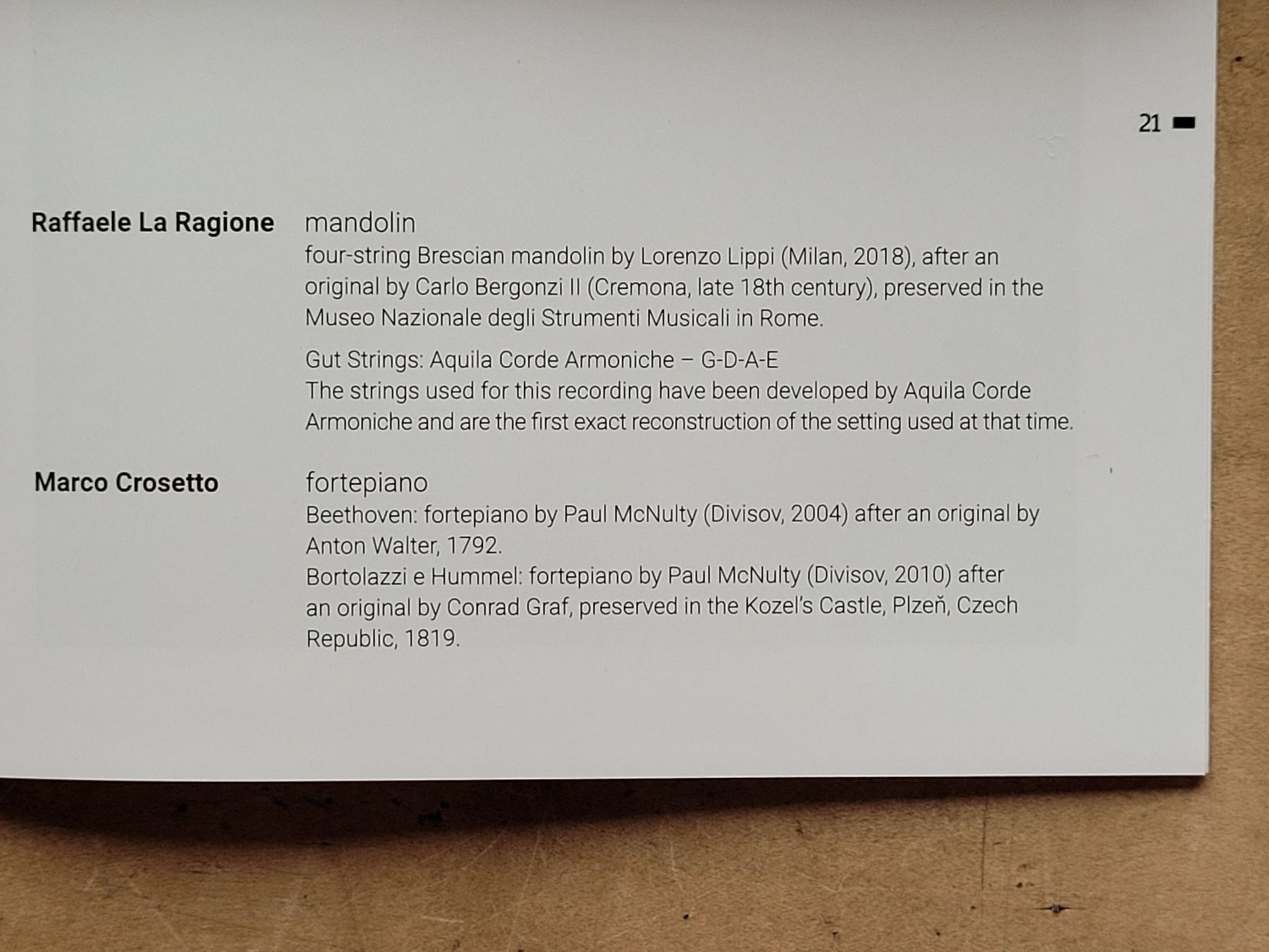 CD: CD - Beethoven and his Contemporaries – Usato da Zürich venduto da Engiadinabassa 7