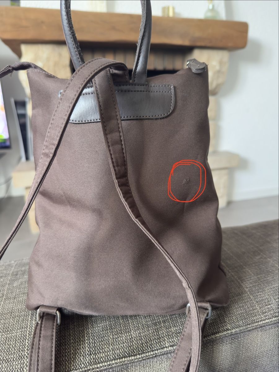 Zaini: Sac à dos Paquetage Paris marron – Usato da Vuippens venduto da Anna_as 2