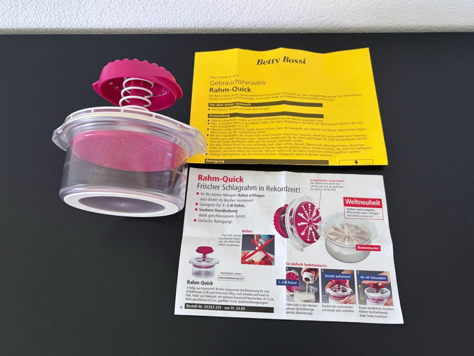Betty Bossi Elettrodomestici da cucina: Betty Bossi Rahmquick, Rahm Quick, Rahm Blitz – Usato da Birr venduto da Jamonline 1