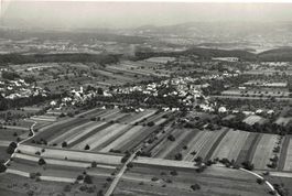 Hofstetten-Flüh SO Hofstetten Flugaufnahme  Nr.105/2 , 1970