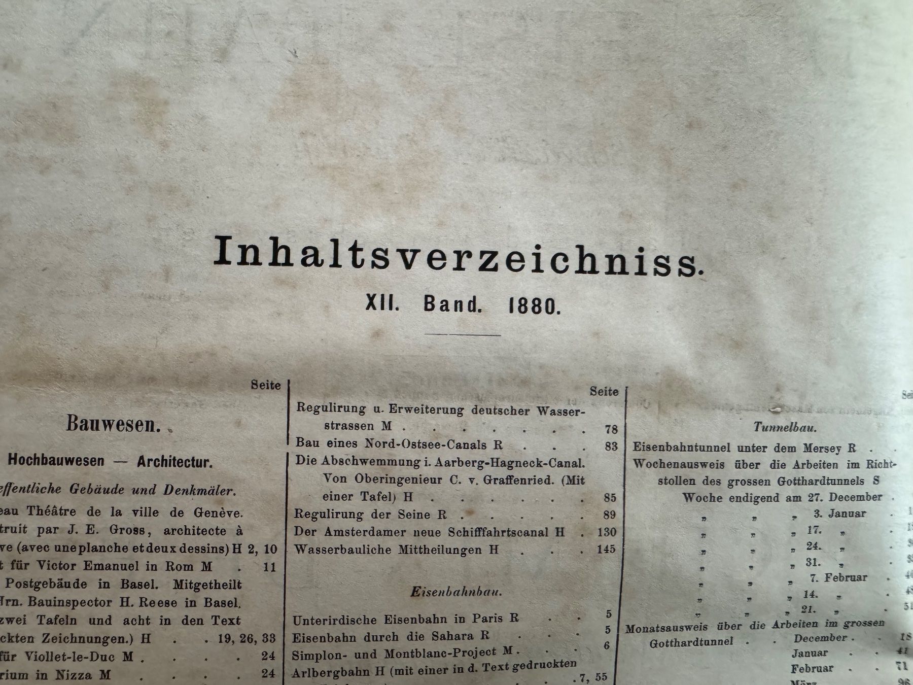Libri: Bulletin polytechnique 1880, Eisenbahn Zeitschrift! – Usato da Rifferswil venduto da reb_jpx2 3