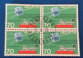 4 er Block Nr.634 mit Vollstempel Bern