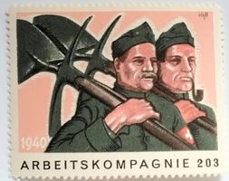 Soldatenmarke 2.WK, Arbeits Kompanie 203, Wi HD-Arb 11