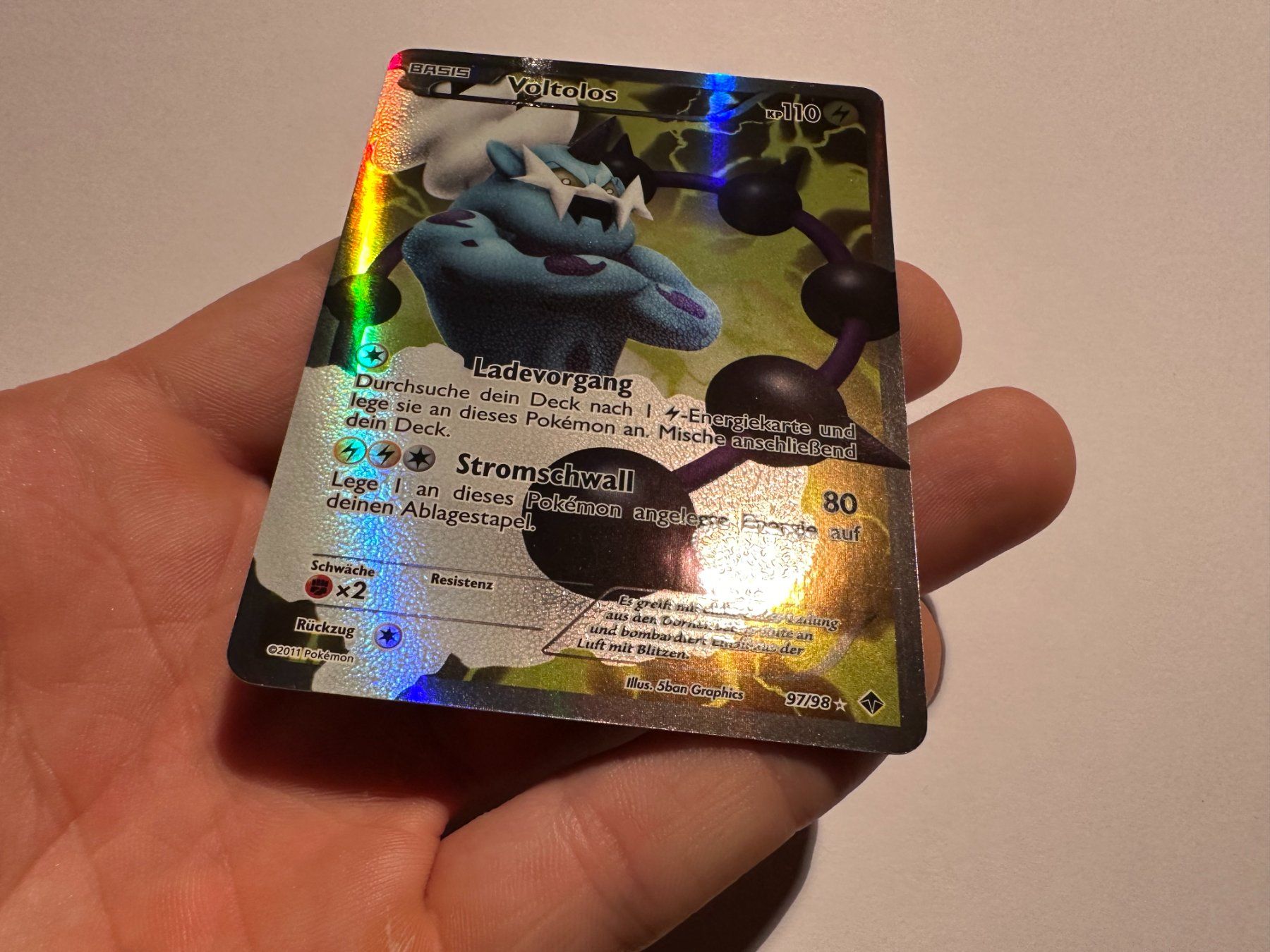 Pokémon Carte collezionabili: Voltolos Fullart S&W Emerging Powers DE – Usato da Hagendorn venduto da Pokecollectorch 1