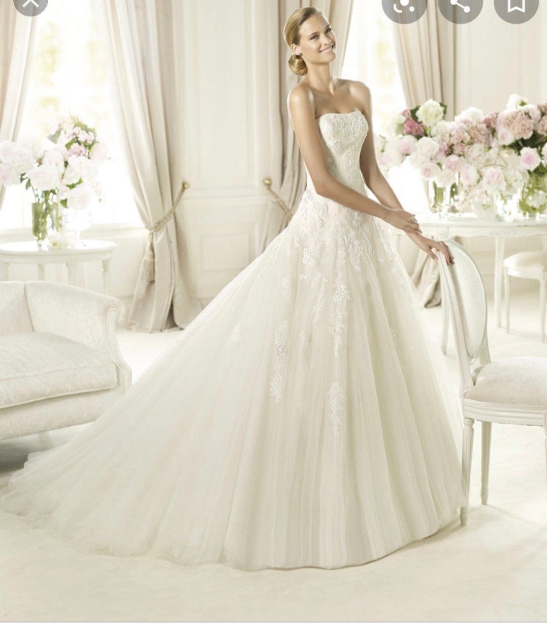 Pronovias Kleider: Brautkleid Pronovias Gr.S – Gebraucht aus Wädenswil von sos_6vlx