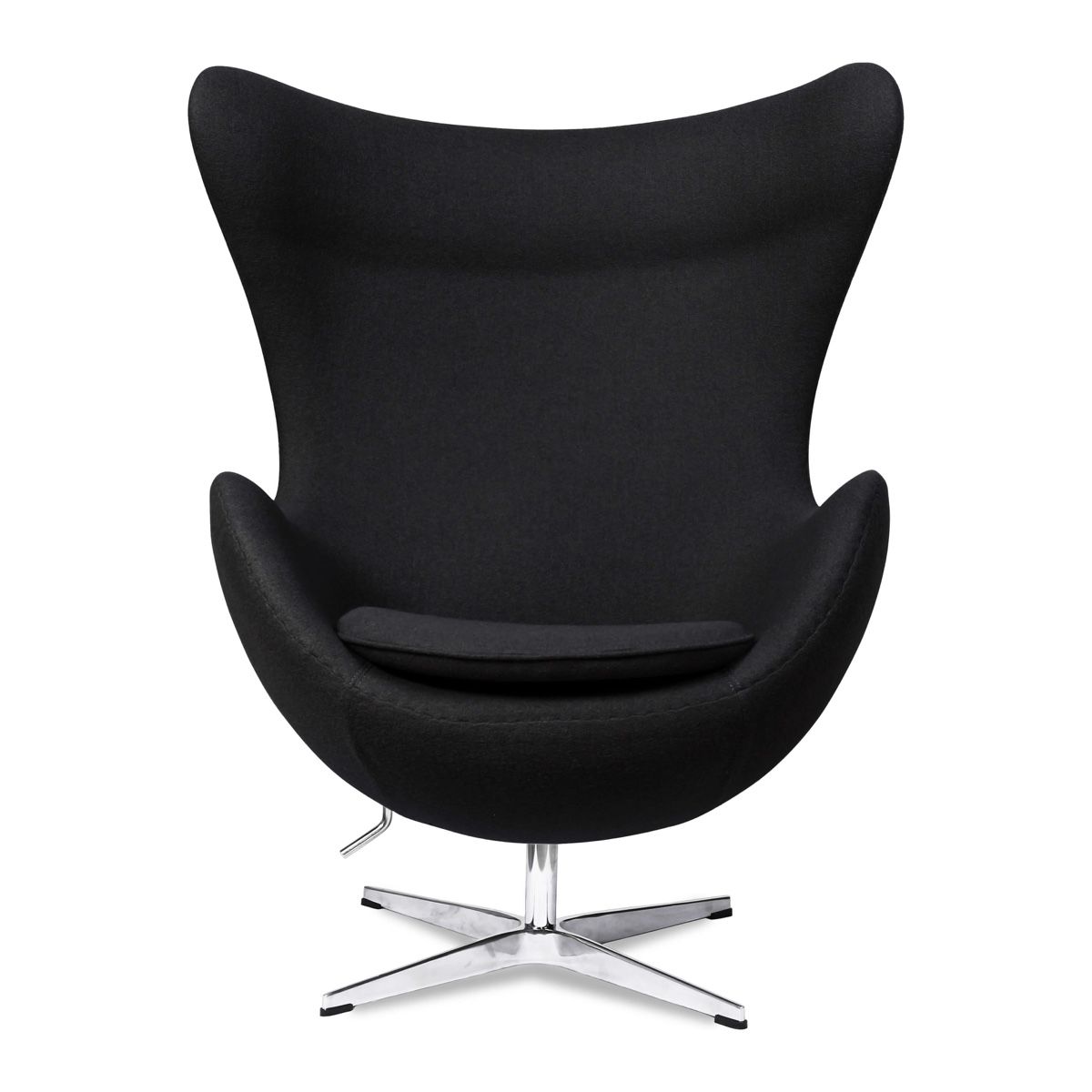 Poltrone: EGG CHAIR TISSU NOIR – Usato da Geneve venduto da PascalPup 1