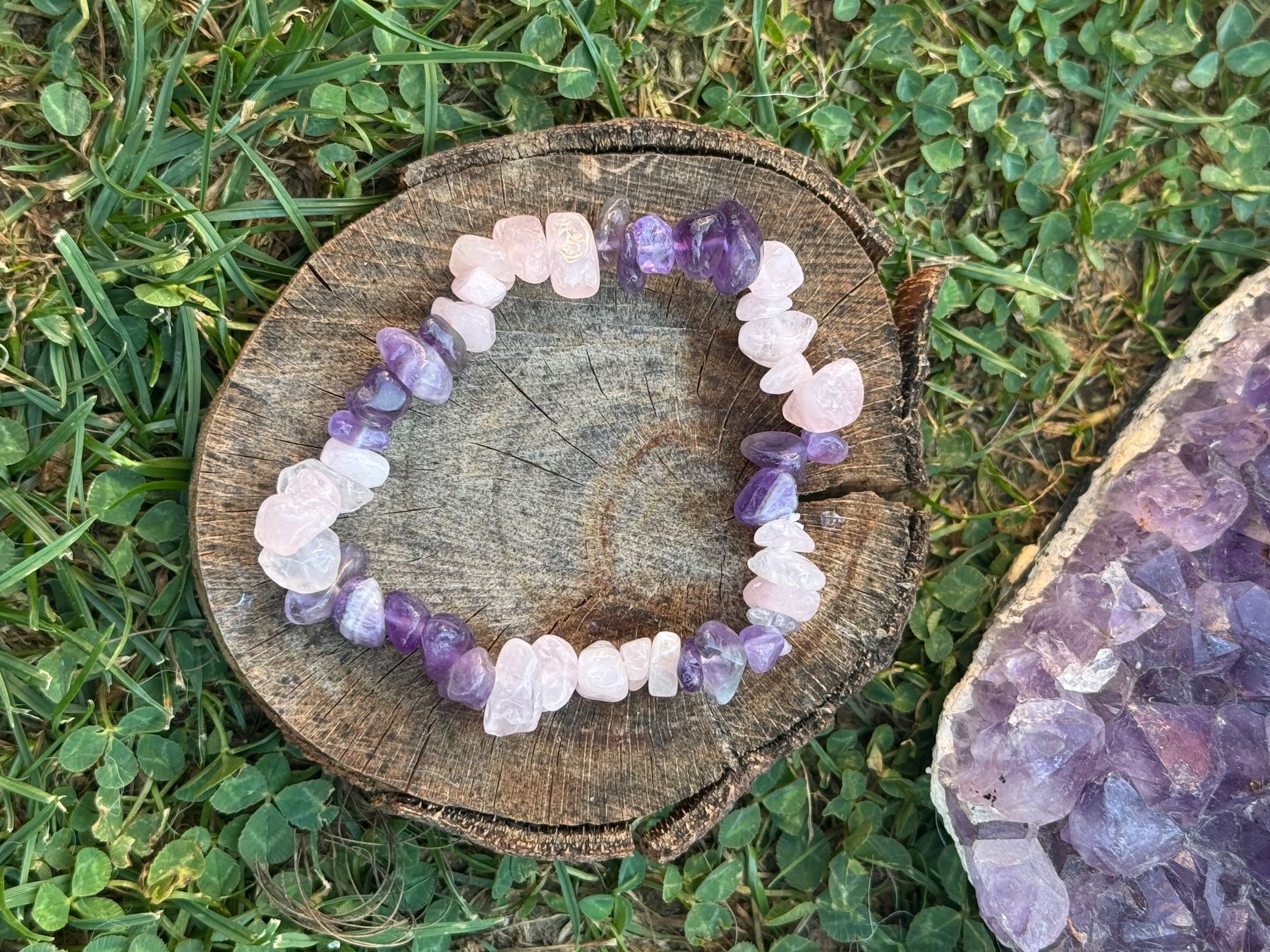 Armbänder & -reifen: Armband Rosenquarz und Amethyst – Neu (gemäss Beschreibung) aus Russikon von Jennyfee_07 2