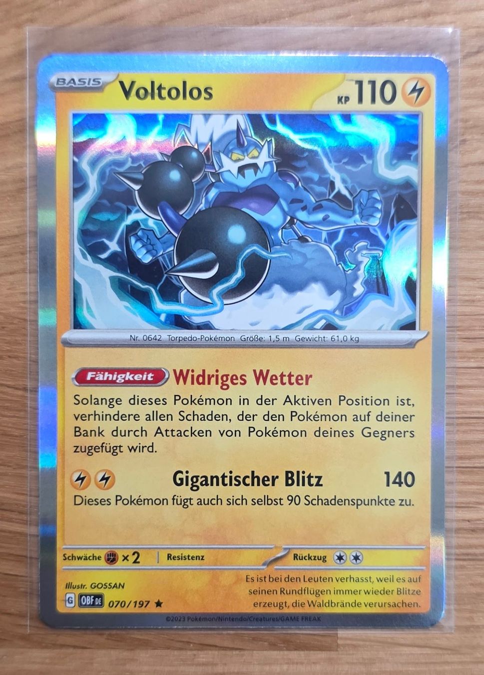 Pokémon Sammelbilder & Trading cards: Voltolos 070/197 – Neu (gemäss Beschreibung) aus Arbon von Twist05