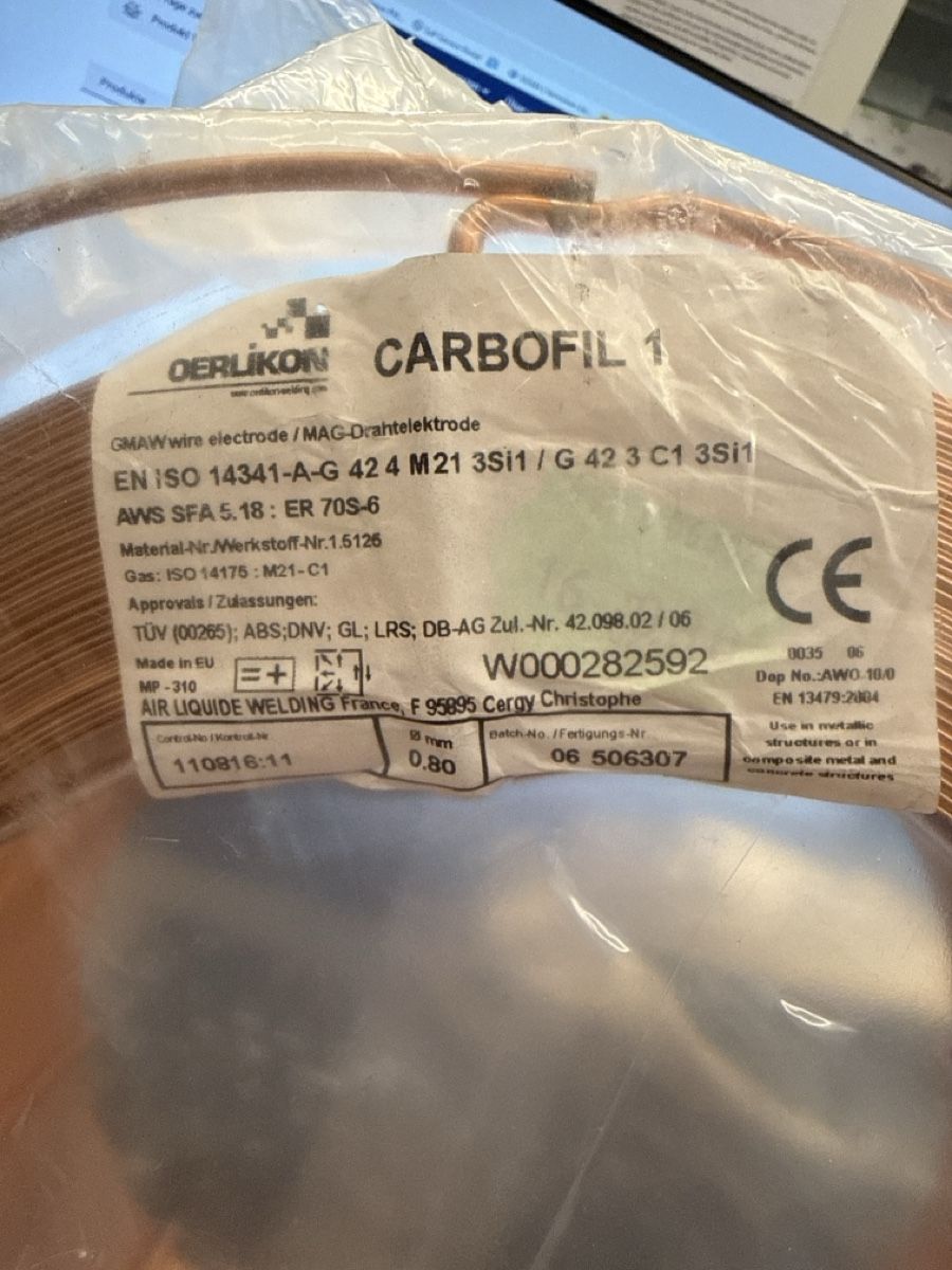 Saldatori: Oerlikon carbofil 1 – Nuovo e nell'imballaggio originale da Le Mont-Pèlerin venduto da tho_7tjm 1
