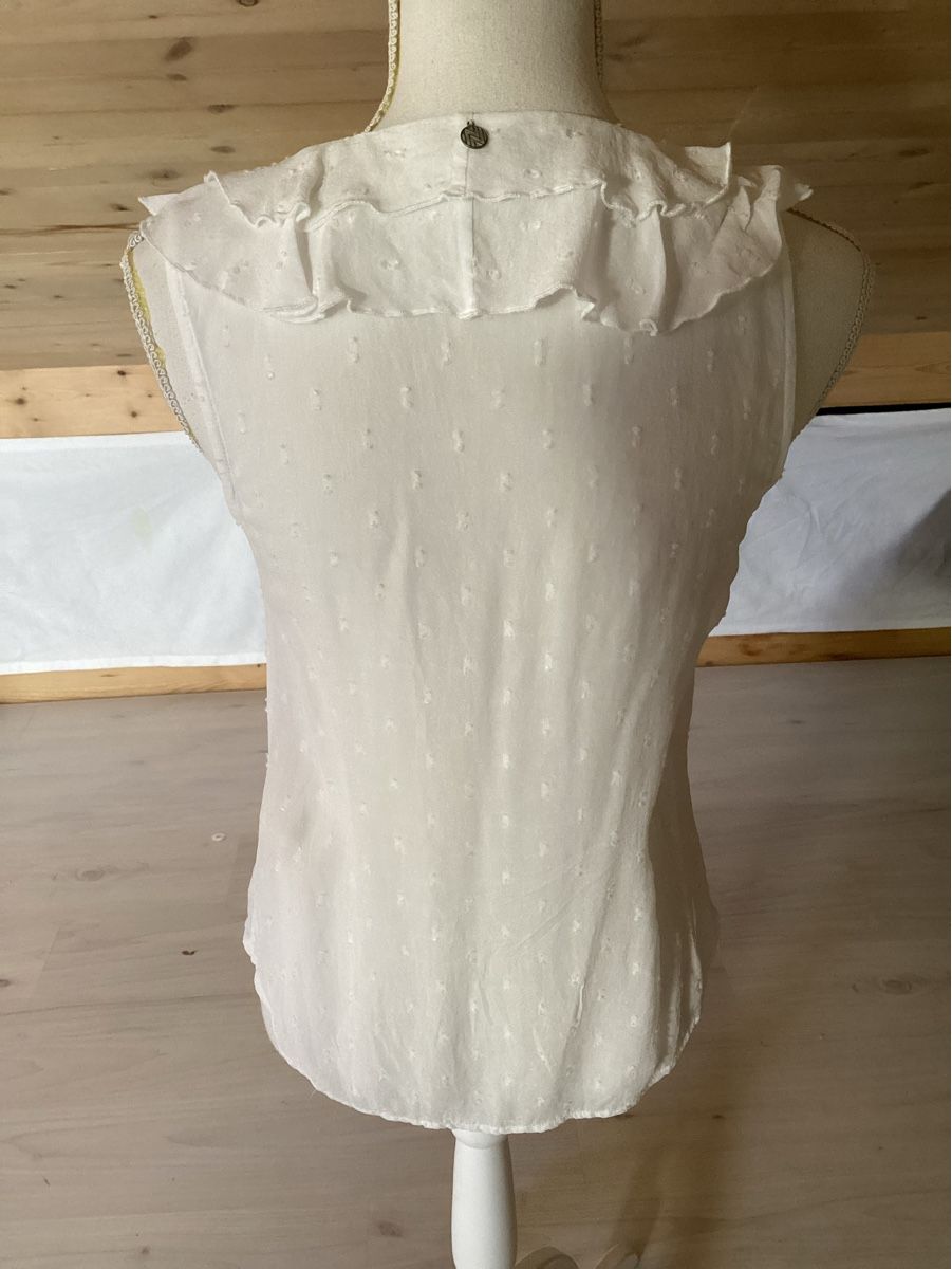 Nile Tops: NILE Bluse weiss Grösse XS  – Gebraucht aus Steckborn von smilla70 1