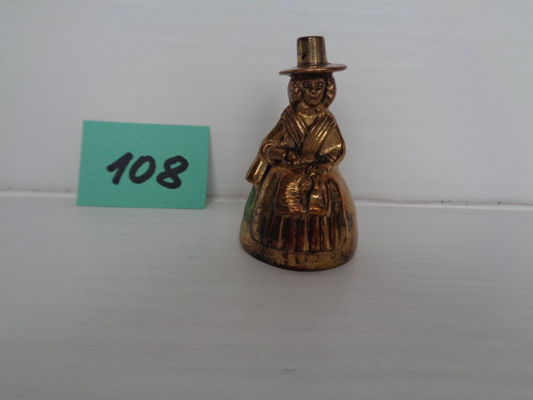 Cloches & sonnailles: 2 Biedermeier-Tischglocken - Messing – D'occasion à Chur par omonia 6