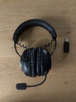 Logitech G Pro X Wireless Gaming Headset black used