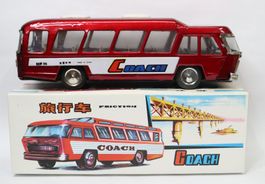 Blechauto Bus Coach Omnibus Schwungradantrieb, Streamline