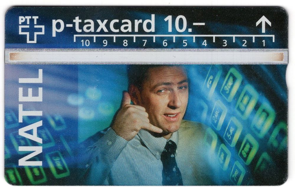 Telecom PTT, NATEL (2. Auflage) - seltene Geschenk Taxcard | Kaufen auf ...