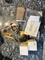 Leica Sofort Sofortbildkamera orange mit Zubehör