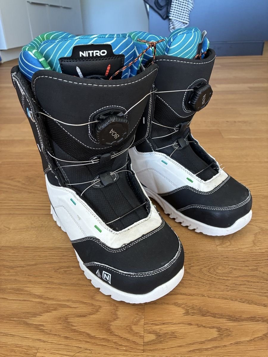 Snowboard Nitro Scarpe per ragazzi: Nitro Droid Boa Snowboardschuhe – Usato da Zürich venduto da bamofa