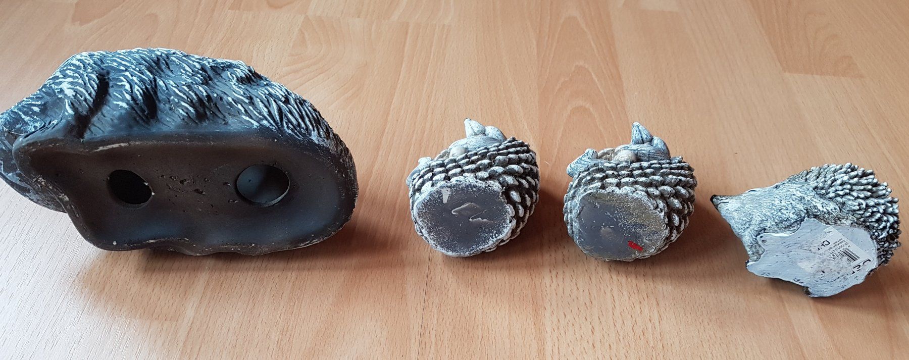 Figuren: 4 x IGELDEKO – Gebraucht aus Sax von prinzenrollen 2