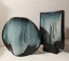 Neue Fundschätze Design Keramik 2 x signiert Studio Keramik
