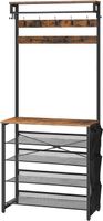 Garderobe mit Schuhregal Kleiderständer Garderobenständer