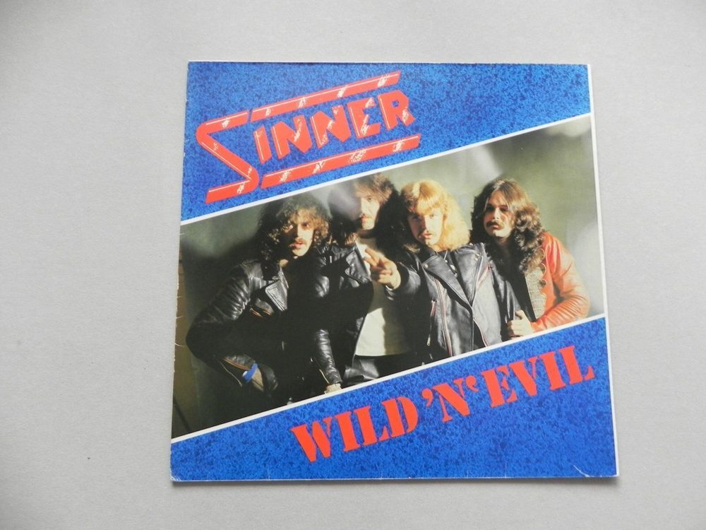 LP Deutschland Heavy Metal Band Sinner 1982 Wild`n` Evil (Gebraucht) in ...