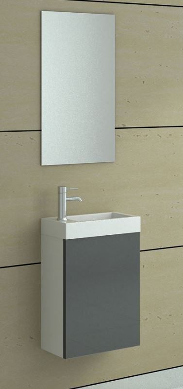 Badezimmermöbel: WC Waschbecken Badset Aarau in grau – Neu und originalverpackt aus Herbertingen von jet-line-e-trade 2