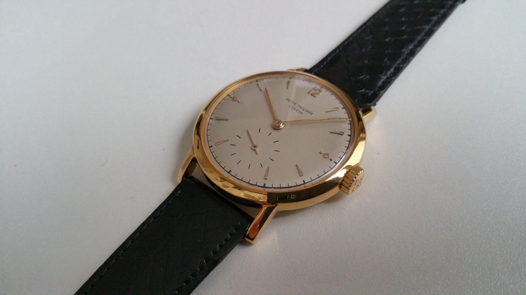 Patek Philippe Orologi: Patek Philippe Ref. 2458 Handaufzug (Service / Box) – Usato da Berlingen venduto da Livtrase