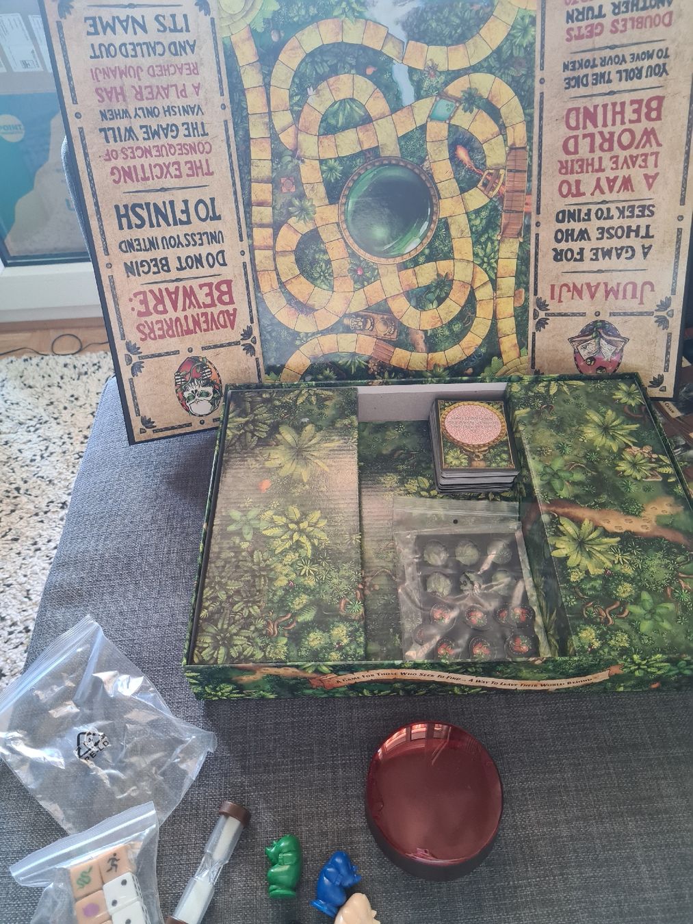 Spiele: Jumanji Boardgame Englishsprachig – Neu (gemäss Beschreibung) aus Schaffhausen von gle_6gfp 2