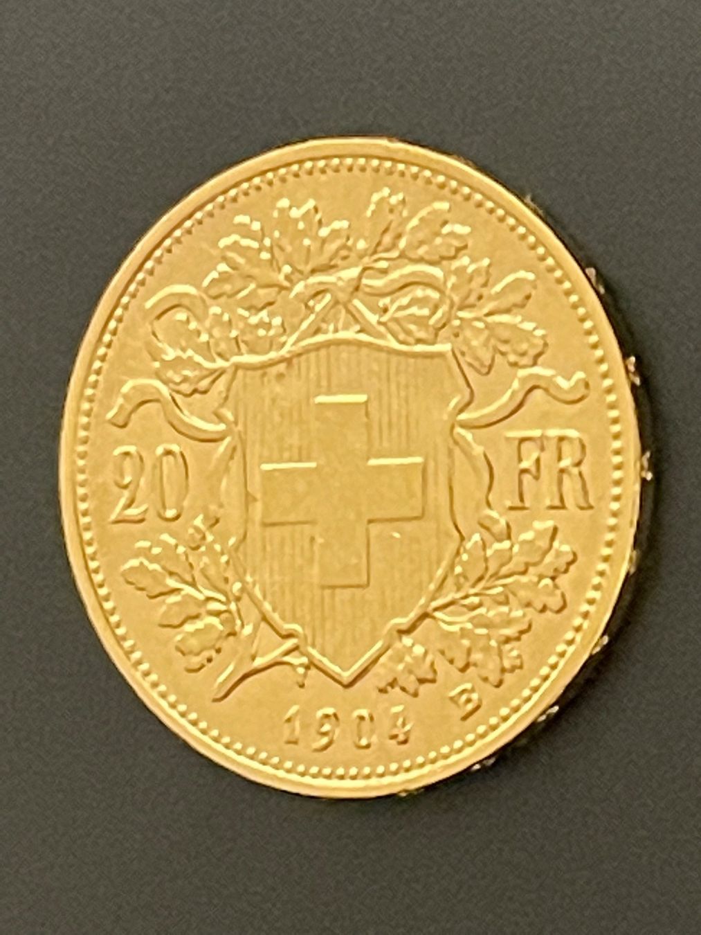 Tutti le monete: Goldvreneli RAR 20-er 1904 jg – Nuovo e nell'imballaggio originale da Untersiggenthal venduto da byiggy 1