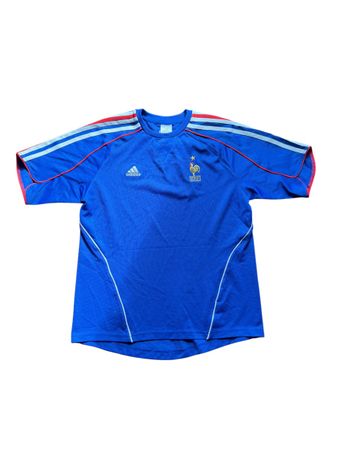 Maillot de football Adidas Equipe de France bleu taille L