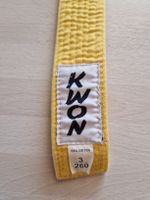KWON Karate oder Judo Gürtel Gelb (260cm)