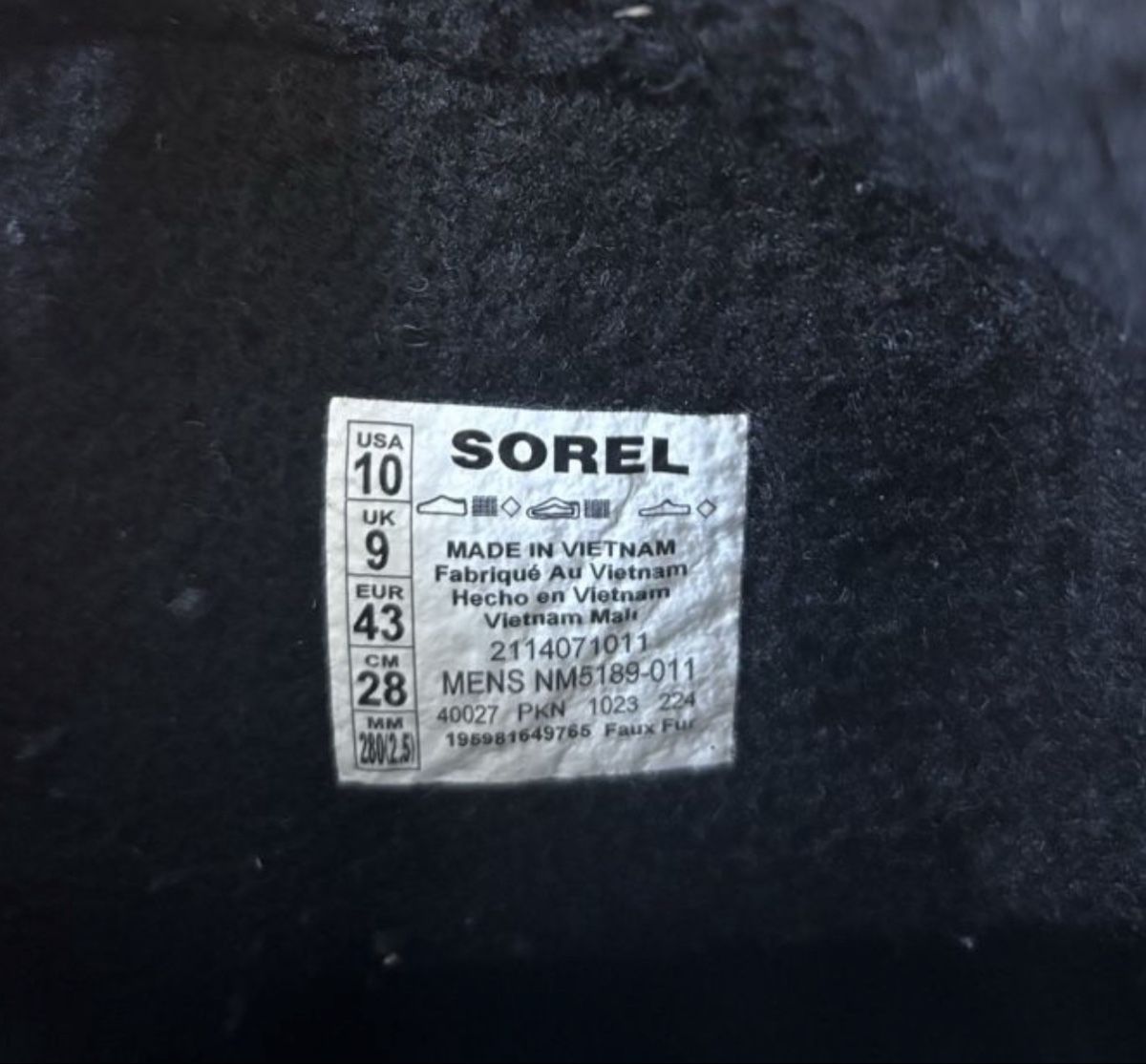 Sorel Scarpe da uomo: Sorel stiefel – Usato da Frauenfeld venduto da Dutch013 3