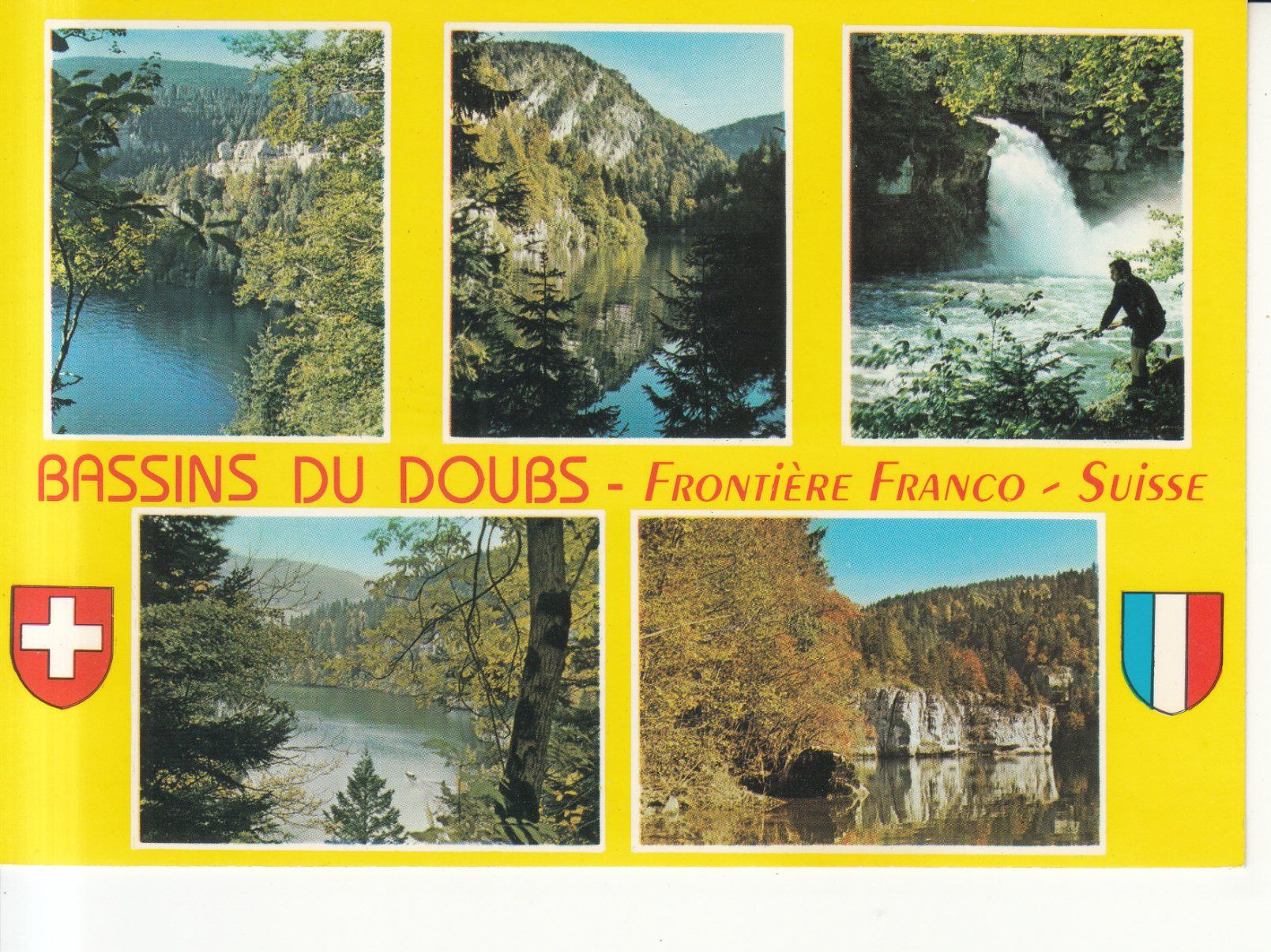 Cartoline postali: Doubs Bassin 1985 – Usato da Bürglen TG venduto da StampGraf