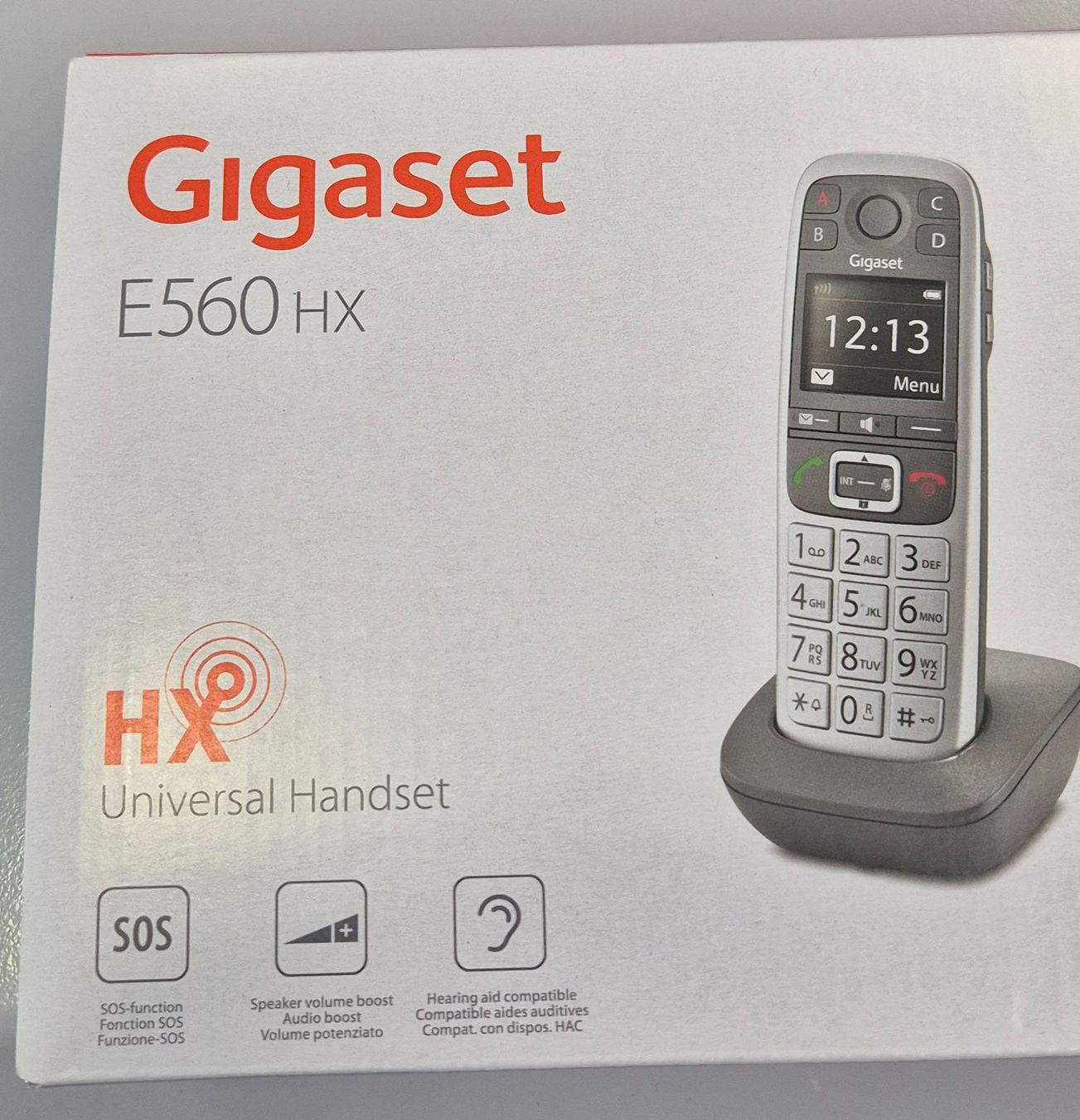 Gigaset Telefoni: Telefon Gigaset E560 HX – Nuovo e nell'imballaggio originale da Ebikon venduto da Dan40