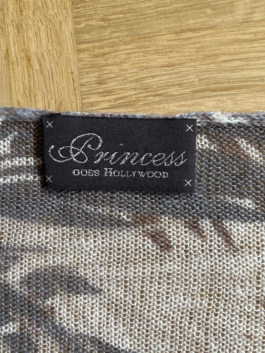 Princess goes hollywood T-shirt: Princess goes Hollywood, leichter Pullover, Gr. 38, Leinen – Usato da Zürich venduto da Kleanthy 2