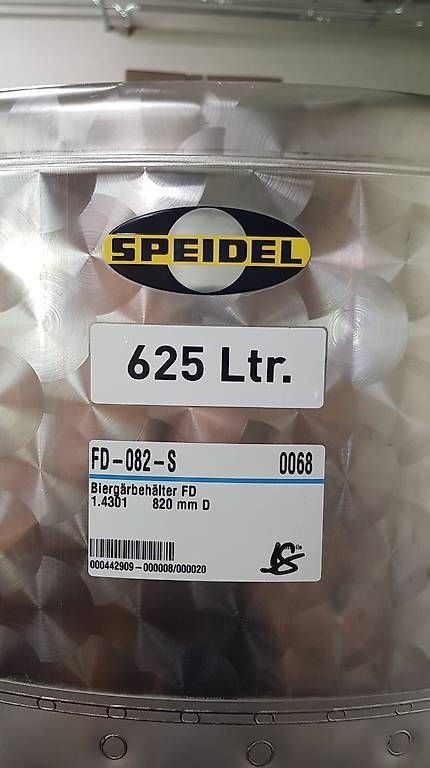 Speidel Accessori: Cuve fermentation Speidel 625l. avec double paroi – Usato da Sciernes-d'Albeuve venduto da BGrue 3
