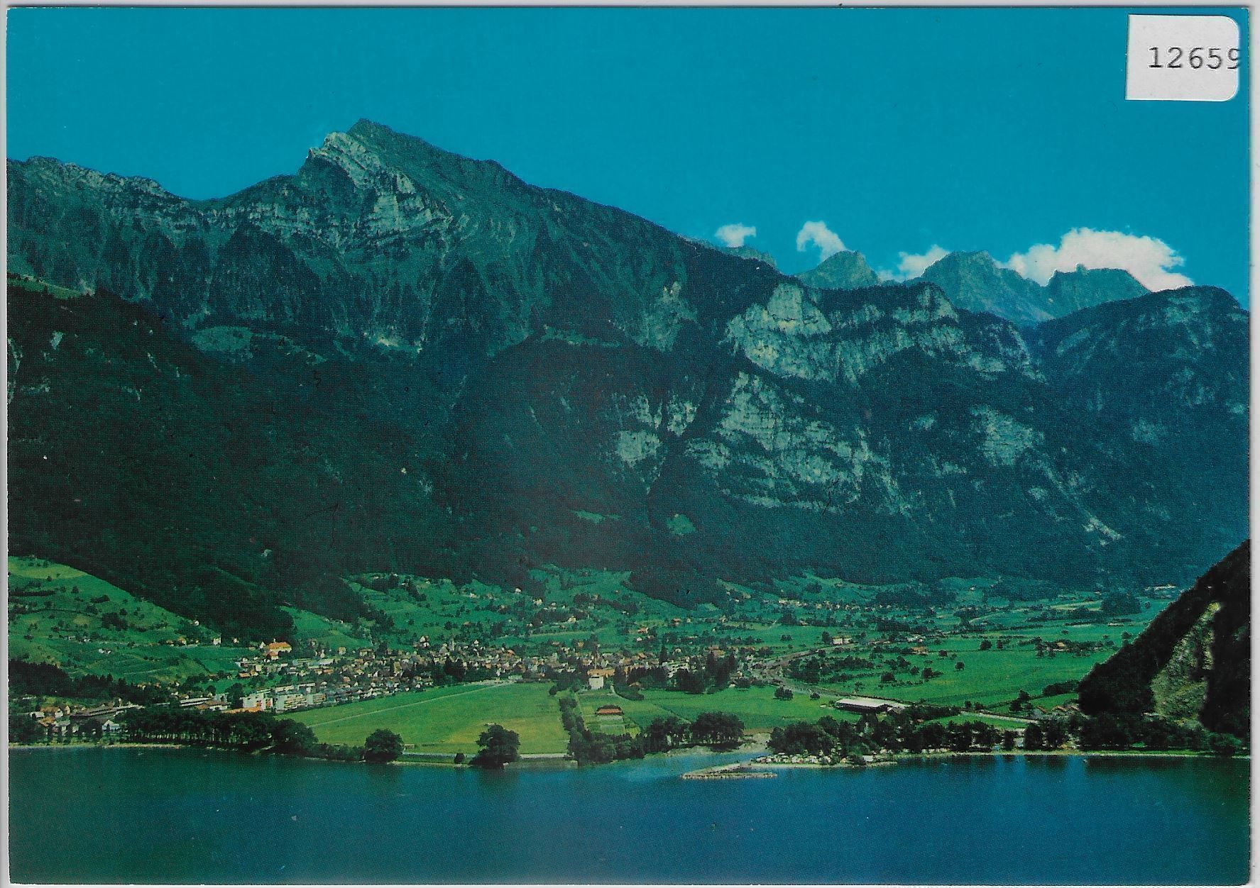 Cartoline postali: Flugaufnahme Walenstadt SG – Antico da Ettingen venduto da Kartenplanet