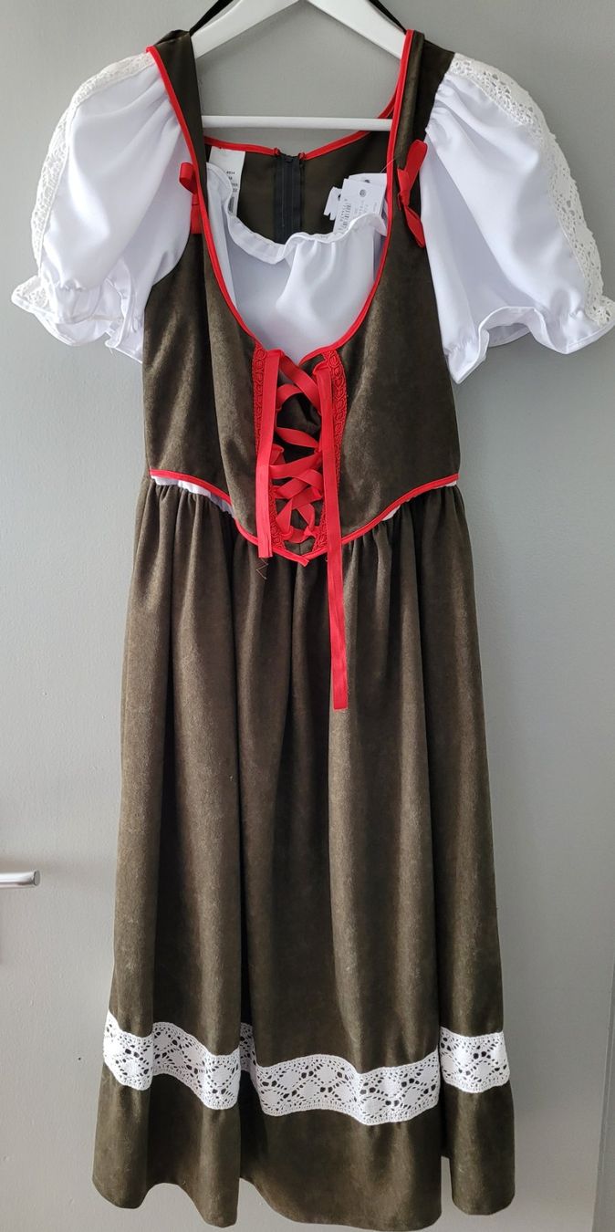 Costumi: Dirndl lang Grösse 38 – Nuovo e nell'imballaggio originale da Oberuzwil venduto da aseinkaufswelt