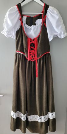 Dirndl lang Grösse 38