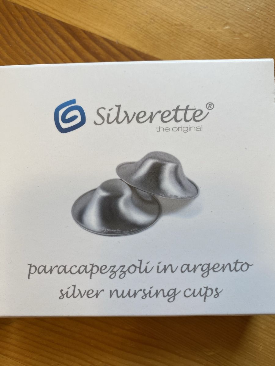 Silverette Accessori per l’allattamento: Silverette Stillhütchen aus Silber - gebraucht – Usato da Speicher venduto da Fam.Hartmann